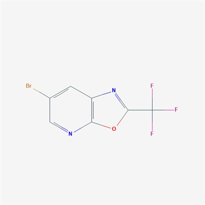 6-Bromo-2-(trifluoromethyl)oxazolo[5,4-b]pyridine