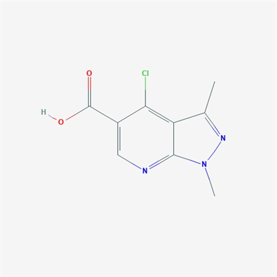 4-Chloro-1,3-dimethyl-1H-pyrazolo[3,4-b]pyridine-5-carboxylic acid