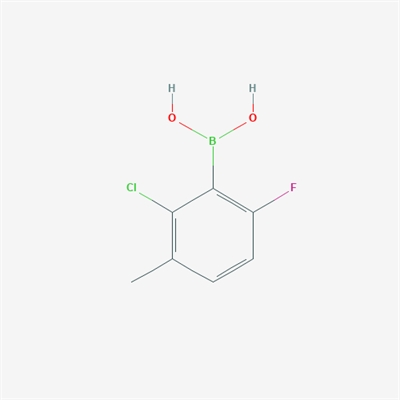 2-Chloro-6-fluoro-3-methylphenylboronic acid