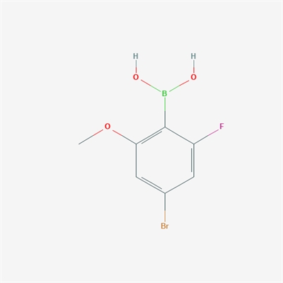 (4-Bromo-2-fluoro-6-methoxyphenyl)boronic acid