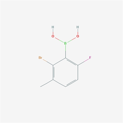 (2-Bromo-6-fluoro-3-methylphenyl)boronic acid