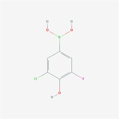 (3-Chloro-5-fluoro-4-hydroxyphenyl)boronic acid