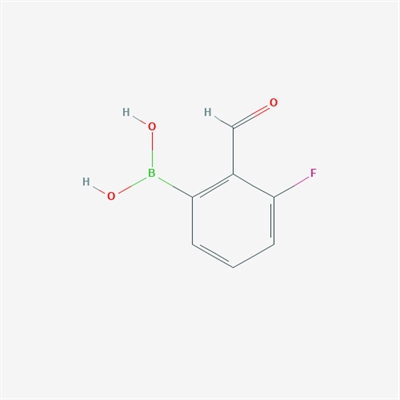 (3-Fluoro-2-formylphenyl)boronic acid