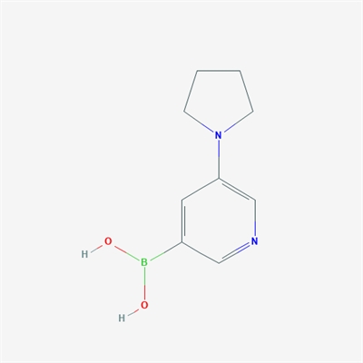 (5-(Pyrrolidin-1-yl)pyridin-3-yl)boronic acid