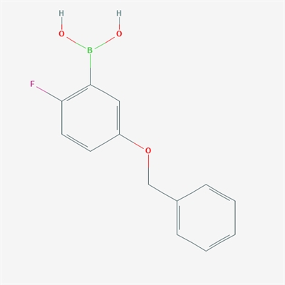 (5-(Benzyloxy)-2-fluorophenyl)boronic acid