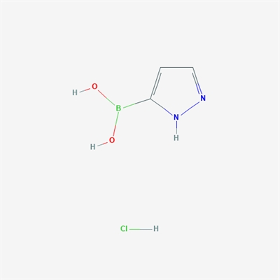 (1H-Pyrazol-3-yl)boronic acid hydrochloride