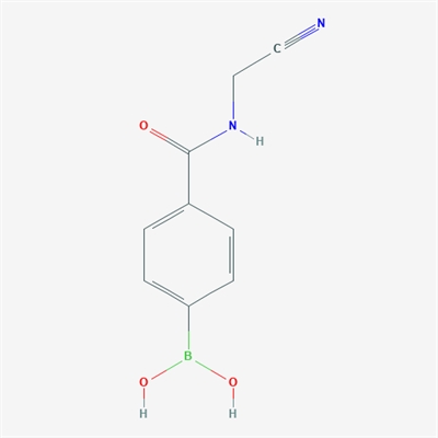 (4-((Cyanomethyl)carbamoyl)phenyl)boronic acid