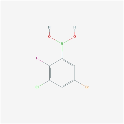 5-Bromo-3-chloro-2-fluorophenylboronic acid