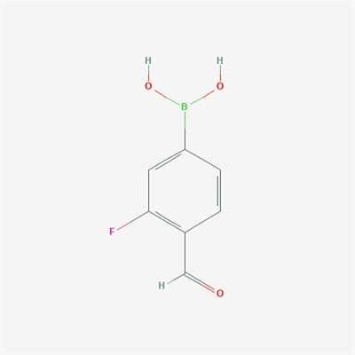 3-Fluoro-4-formylphenylboronic acid