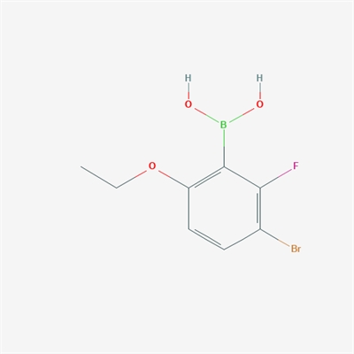 (3-Bromo-6-ethoxy-2-fluorophenyl)boronic acid