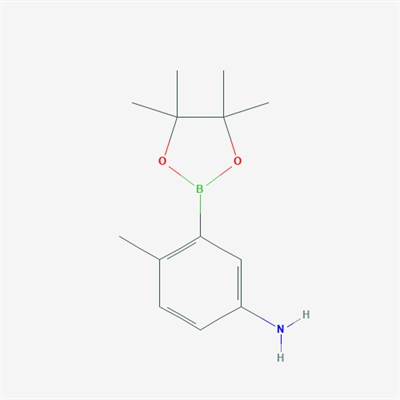 4-Methyl-3-(4,4,5,5-tetramethyl-1,3,2-dioxaborolan-2-yl)aniline