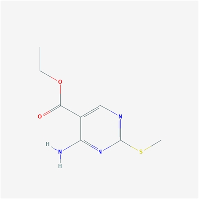 Ethyl 4-amino-2-(methylthio)pyrimidine-5-carboxylate