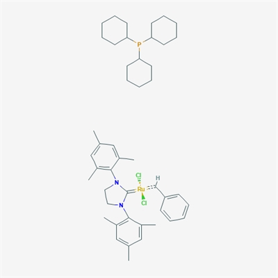 (1,3-Dimesitylimidazolin-2-ylidene)(tricyclohexylphosphine)ruthenium dichloride