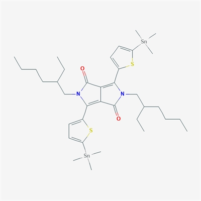 2,5-Bis(2-ethylhexyl)-3,6-bis(5-(trimethylstannyl)thiophen-2-yl)pyrrolo[3,4-c]pyrrole-1,4(2H,5H)-dione