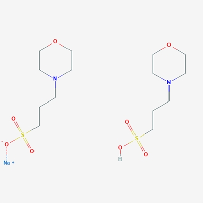 3-Morpholinopropane-1-sulfonic acid, sodium salt(2:1)