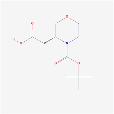 (R)-2-(4-(tert-Butoxycarbonyl)morpholin-3-yl)acetic acid