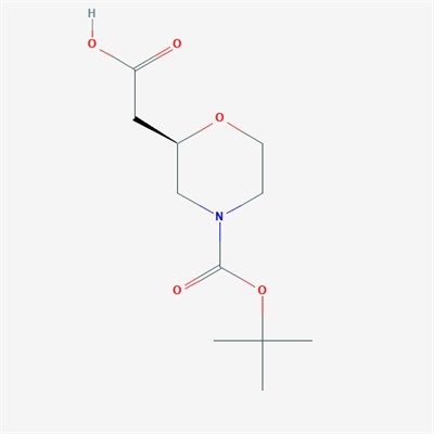 (R)-2-(4-(tert-Butoxycarbonyl)morpholin-2-yl)acetic acid