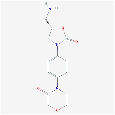 (S)-4-(4-(5-(Aminomethyl)-2-oxooxazolidin-3-yl)phenyl)morpholin-3-one