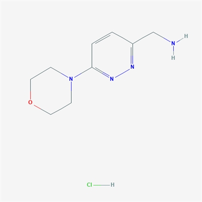 (6-Morpholinopyridazin-3-yl)methanamine hydrochloride