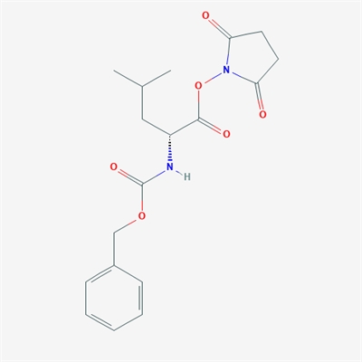 (R)-2,5-Dioxopyrrolidin-1-yl 2-(((benzyloxy)carbonyl)amino)-4-methylpentanoate