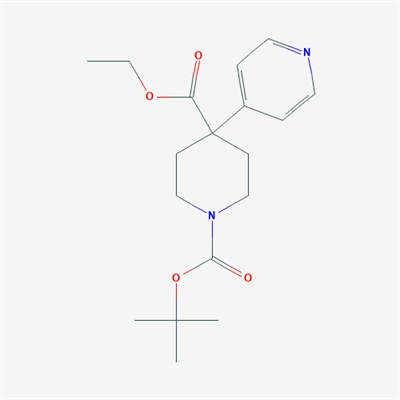 1-tert-Butyl 4-ethyl 4-(pyridin-4-yl)piperidine-1,4-dicarboxylate