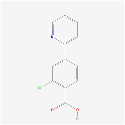 2-Chloro-4-(pyridin-2-yl)benzoic acid