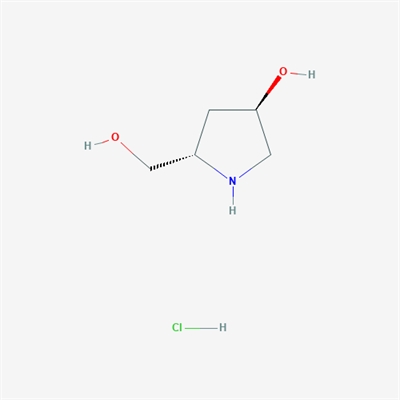 (3R,5S)-5-(Hydroxymethyl)pyrrolidin-3-ol hydrochloride