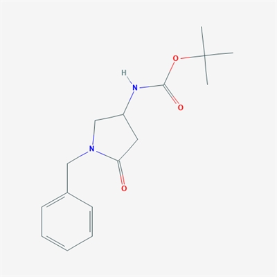 tert-Butyl (1-benzyl-5-oxopyrrolidin-3-yl)carbamate