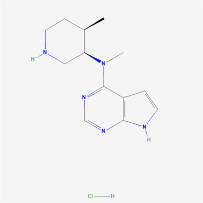 N-Methyl-N-((3R,4R)-4-methylpiperidin-3-yl)-7H-pyrrolo[2,3-d]pyrimidin-4-amine hydrochloride