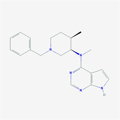 N-((3R,4R)-1-Benzyl-4-methylpiperidin-3-yl)-N-methyl-7H-pyrrolo[2,3-d]pyrimidin-4-amine