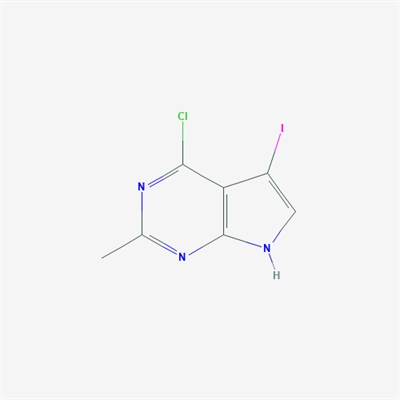 4-Chloro-5-iodo-2-methyl-7H-pyrrolo[2,3-d]pyrimidine