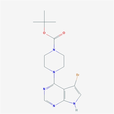 4-(4-BOC-1-PIPERAZINYL)-5-BROMO-7H-PYRROLO[2,3-D]PYRIMIDINE