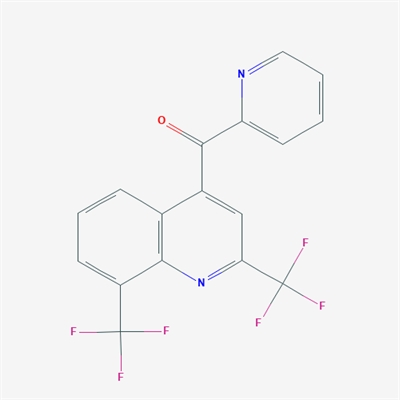 (2,8-Bis(trifluoromethyl)quinolin-4-yl)(pyridin-2-yl)methanone