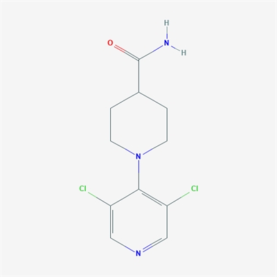 1-(3,5-Dichloropyridin-4-yl)piperidine-4-carboxamide