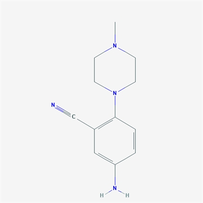 5-Amino-2-(4-methylpiperazin-1-yl)benzonitrile