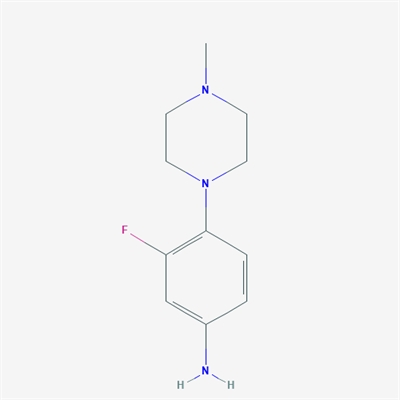 3-Fluoro-4-(4-methylpiperazin-1-yl)aniline