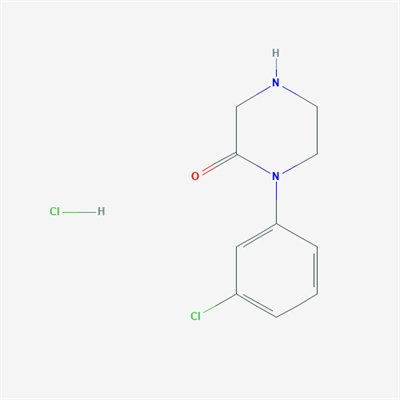 1-(3-Chlorophenyl)piperazin-2-one hydrochloride