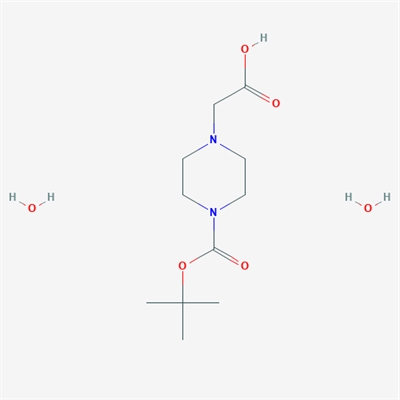 2-(4-(tert-Butoxycarbonyl)piperazin-1-yl)acetic acid dihydrate