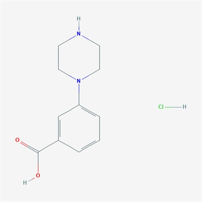 3-(Piperazin-1-yl)benzoic acid hydrochloride