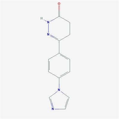 6-(4-(1H-Imidazol-1-yl)phenyl)-4,5-dihydropyridazin-3(2H)-one