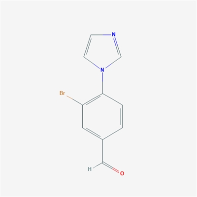 3-Bromo-4-(1H-imidazol-1-yl)benzaldehyde