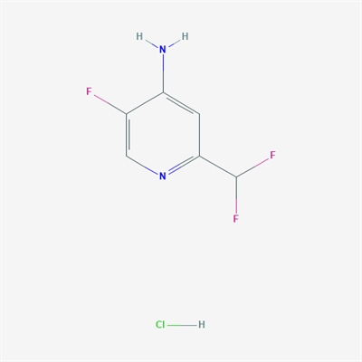 2-(Difluoromethyl)-5-fluoropyridin-4-amine hydrochloride