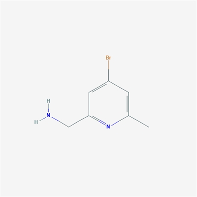 (4-Bromo-6-methylpyridin-2-yl)methanamine