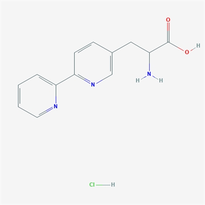 3-([2,2'-Bipyridin]-5-yl)-2-aminopropanoic acid hydrochloride