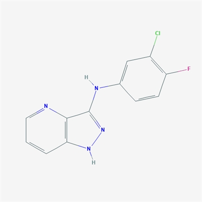 N-(3-Chloro-4-fluorophenyl)-1H-pyrazolo[4,3-b]pyridin-3-amine