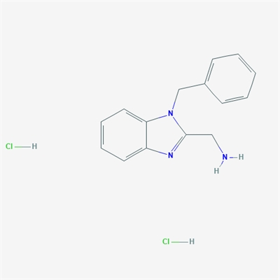 (1-Benzyl-1H-benzo[d]imidazol-2-yl)methanamine dihydrochloride