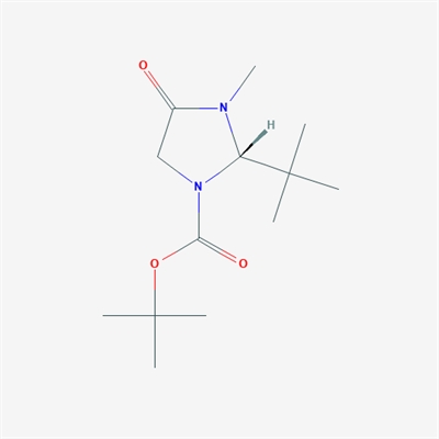 (S)-tert-Butyl 2-(tert-butyl)-3-methyl-4-oxoimidazolidine-1-carboxylate