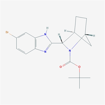 (1R,3S,4S)-tert-Butyl 3-(6-bromo-1H-benzo[d]imidazol-2-yl)-2-azabicyclo[2.2.1]heptane-2-carboxylate