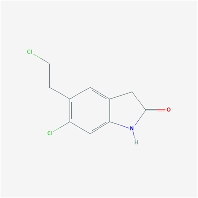 6-Chloro-5-(2-chloroethyl)indolin-2-one