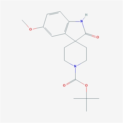 tert-Butyl 5-methoxy-2-oxospiro[indoline-3,4'-piperidine]-1'-carboxylate